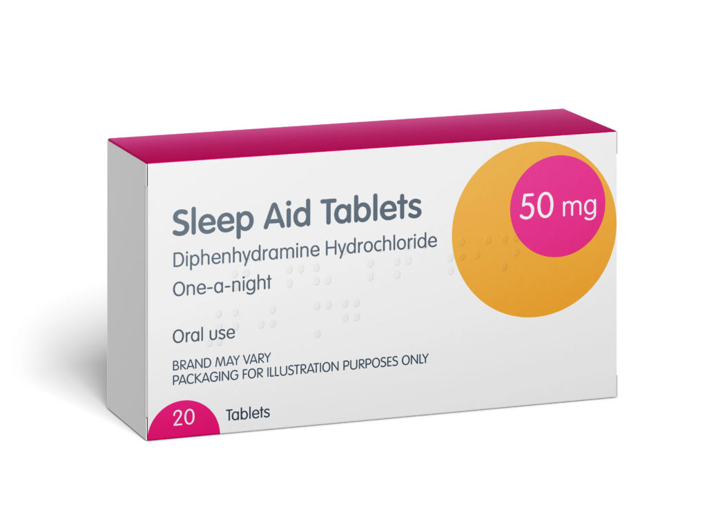 Sleep aid tablets and healthcare products