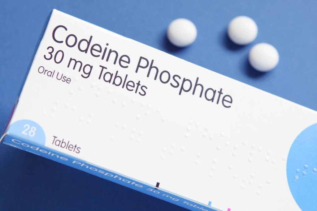 Codeine Phosphate 30mg prescription tablets UK