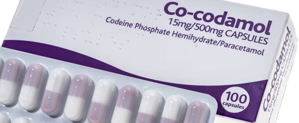 o-codamaol and codeine phosphate UK